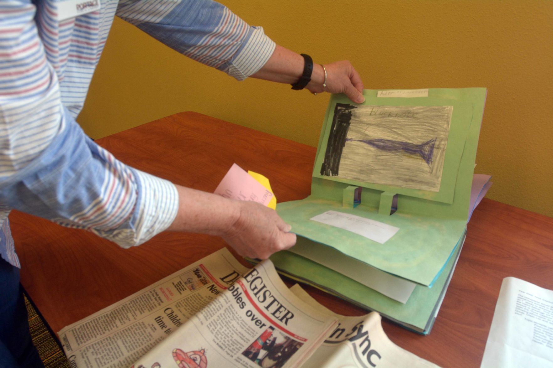 Portage students create time capsule